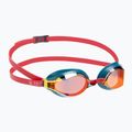 Speedo Fastskin Speedsocket 2 Mirror plaukimo akiniai Phoenix red/nordic teal/fire gold 68-10897H216