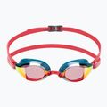 Speedo Fastskin Speedsocket 2 Mirror plaukimo akiniai Phoenix red/nordic teal/fire gold 68-10897H216 2