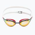 Speedo Fastskin Pure Focus Mirror plaukimo akiniai balti/fenix red/usa charcoal 68-11778H224 2