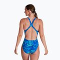 Speedo moteriškas vientisas maudymosi kostiumėlis Allover Powerback blue 68-06187 6