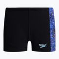 Speedo Digital Allover Panel Aquashort vaikiškos maudymosi kelnės juodos 68-09530