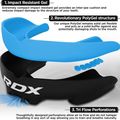 Vaikiška žandikaulių apsauga RDX Mouth Junior blue 2