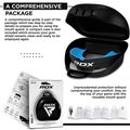 Žandikaulio apsauga RDX Mouth Guard blue 4