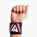 Riešų įtvarai RDX Wrap W4 pink 3
