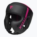 Bokso šalmas RDX F6 Kara Head Guard pink 2