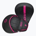 Treniruočių letenos RDX Focus Pad F6 matte pink 2