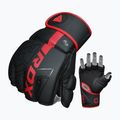 Graplingo pirštinės RDX Grappling F6 matte red 3
