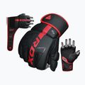 Graplingo pirštinės RDX Grappling F6 matte red 7