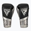 Bokso pirštinės RDX K1 Mark Pro Fight Boxing silver 2