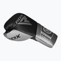 Bokso pirštinės RDX K1 Mark Pro Fight Boxing silver 3