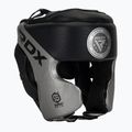 Bokso šalmas RDX L1 Mark Pro Cheek Boxing Training Head Guard silver