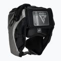 Bokso šalmas RDX L1 Mark Pro Cheek Boxing Training Head Guard silver 3