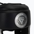 Bokso šalmas RDX L1 Mark Pro Cheek Boxing Training Head Guard silver 4