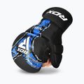 Pirštinės MMA RDX Grappling Shooter New Aura F17 black/blue 2