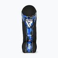 Pėdų ir blauzdų apsaugos RDX Instep New Aura F17 Shin black/blue 4