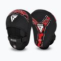 Treniruotės letenos treneriui RDX Focus New Aur F17 black/red