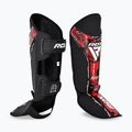 Pėdų ir blauzdų apsaugos RDX Instep New Aura F17 Shin black/red 2