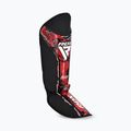 Pėdų ir blauzdų apsaugos RDX Instep New Aura F17 Shin black/red 3