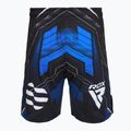 Vyriški treniruočių šortai RDX IMMAF Approved MMA Fight & Training blue 2