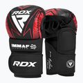 Grapplingo pirštinės RDX IMMAF Approved Shooted Grappling red