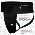 Kirkšnies apsauga RDX Groin Guard Supporter H1 full black 4