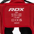 Bokso šalmas RDX Head Guard Aura Plus T-17 red 5