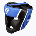 Bokso šalmas RDX Head Guard Aura Plus T-17 blue 4