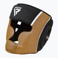 Bokso šalmas RDX Head Guard Aura Plus T-17 golden 2