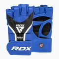 Graplingo pirštinės RDX Grappling Aura Plus T-17 blue