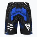 Vyriški treniruočių šortai RDX IMMAF Approved MMA Fight & Training blue 2