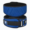 Diržas svorio kilnojimui RDX Rx4 Weightlifting Belt blue 2