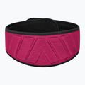 Svorių kilnojimo diržas RDX Rx4 Weightlifting Belt pink 3