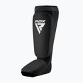 blauzdų apsaugos RDX Hosiery Shin Instep Foam black/white 3