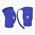 RDX K5 Hosiery Knee Foam mėlynos/baltos spalvos kelių apsaugos priemonės 3