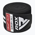 Kelių apsaugos RDX KR11 Gym Knee Wrap black/white 3