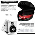 Žandikaulio apsauga RDX Mouth Guard black/red 4