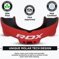 Vaikiška žandikaulių apsauga RDX Mouth Junior red/black 3