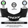 Vaikiška žandikaulių apsauga RDX Mouth Junior black 3