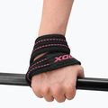 Svarmenų kilnojimo dirželiai RDX Weight Lifting 8 Figure Strap pink 2