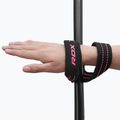 Svarmenų kilnojimo dirželiai RDX Weight Lifting 8 Figure Strap pink 3