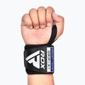 Riešų stabilizatoriai RDX WR11 Gym Wirst Wrap black/blue 4