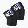 Kelių apsaugos RDX KR11 Gym Knee Wrap black/blue