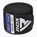 Kelių apsaugos RDX KR11 Gym Knee Wrap black/blue 3