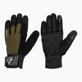 Treniruočių pirštinės RDX W1F Full Finger army green