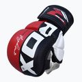 RDX Grappling Glove REX T6 Plus raudona 2