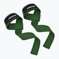 Svorių kilnojimo dirželiai RDX W1 Weight Training Wrist Straps army green 2