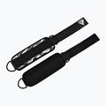 Diržai su kabliukais ant kulkšnies RDX A4 Ankle Straps For Gym Cable Machine grey 4