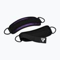 Diržai su kabliukais ant kulkšnies RDX A4 Ankle Straps For Gym Cable Machine purple 4