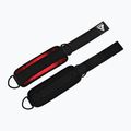 Diržai su kabliukais ant kulkšnies RDX A4 Ankle Straps For Gym Cable Machine red 4