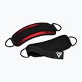 Diržai su kabliukais ant kulkšnies RDX A4 Ankle Straps For Gym Cable Machine red 5